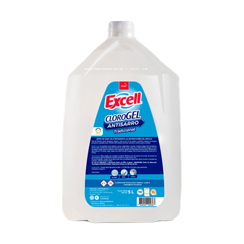 Clorogel Antisarro Excell aroma Fresh 5 lts