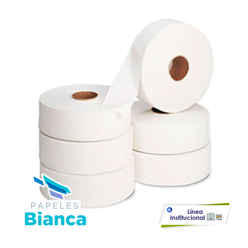 Papel higiénico Jumbo Bianca - 🏢 Producto Institucional