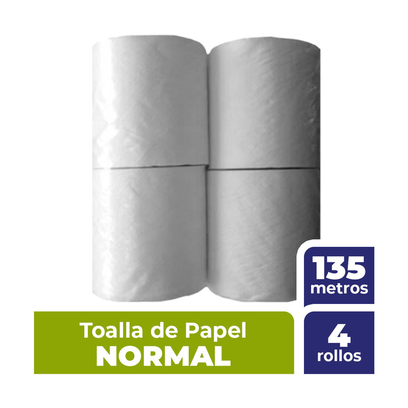 Toalla de papel Óptimo Rombo, 135 metros, 4 unidades